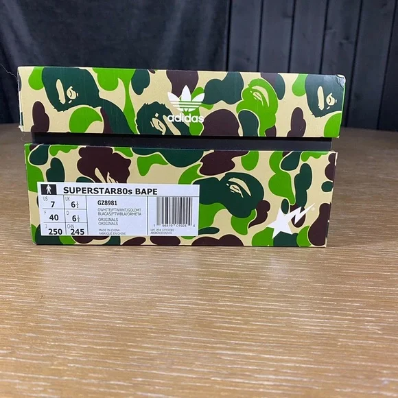 Adidas Superstar X Bape ABC Camo “Green” - Picture 8 of 11